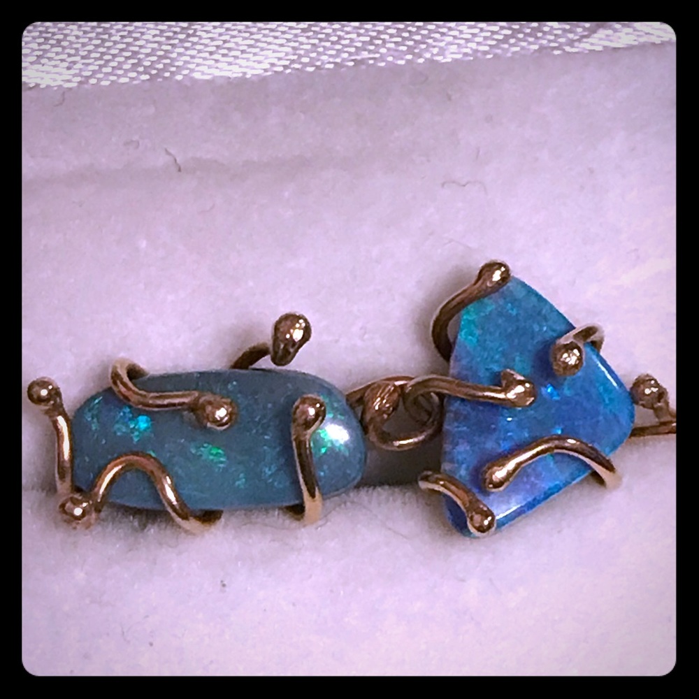 14k Opal pendant